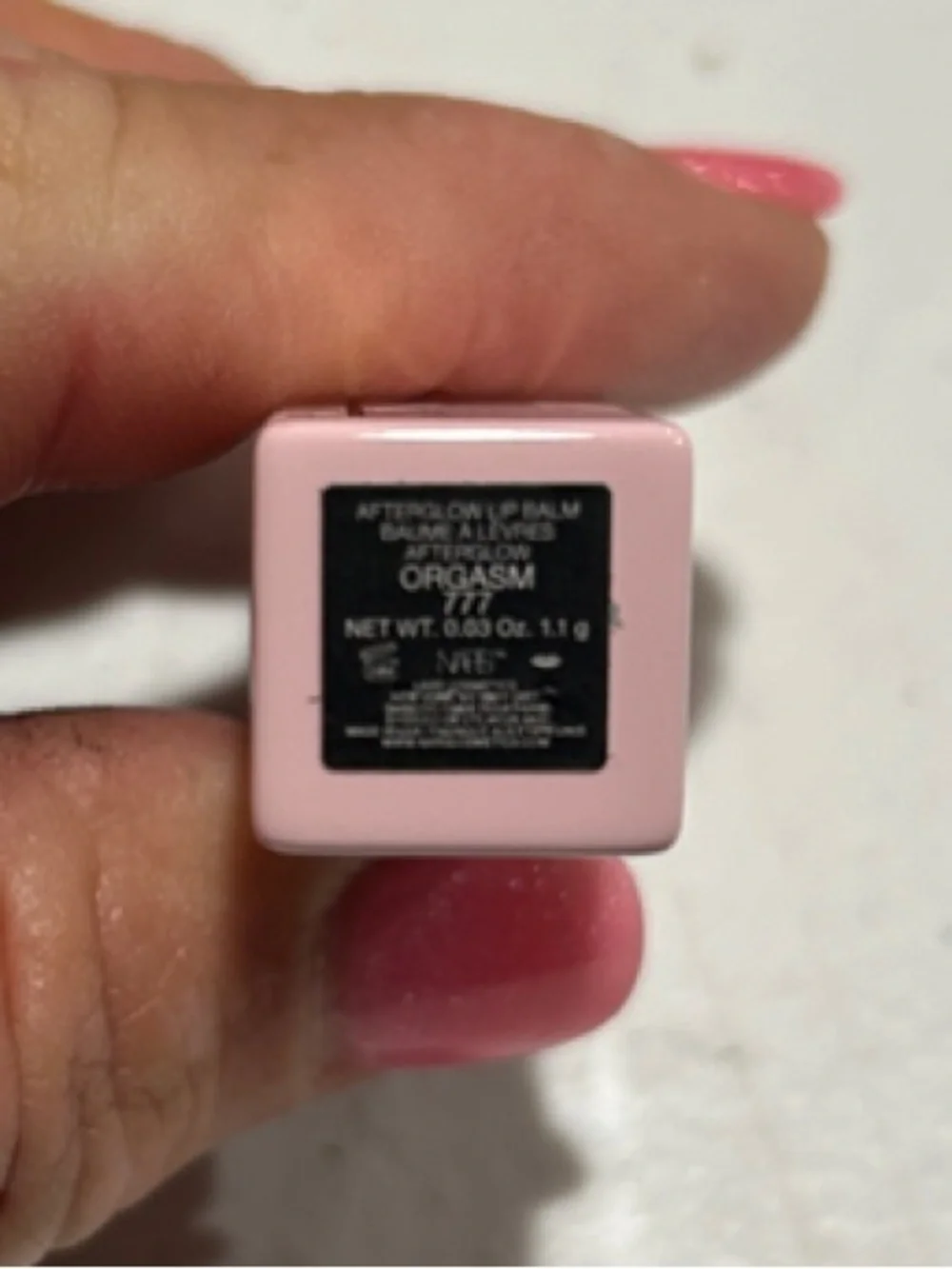NARS Afterglow Lip Shine - Light Pink Sheer Lip Gloss Stick- Mini